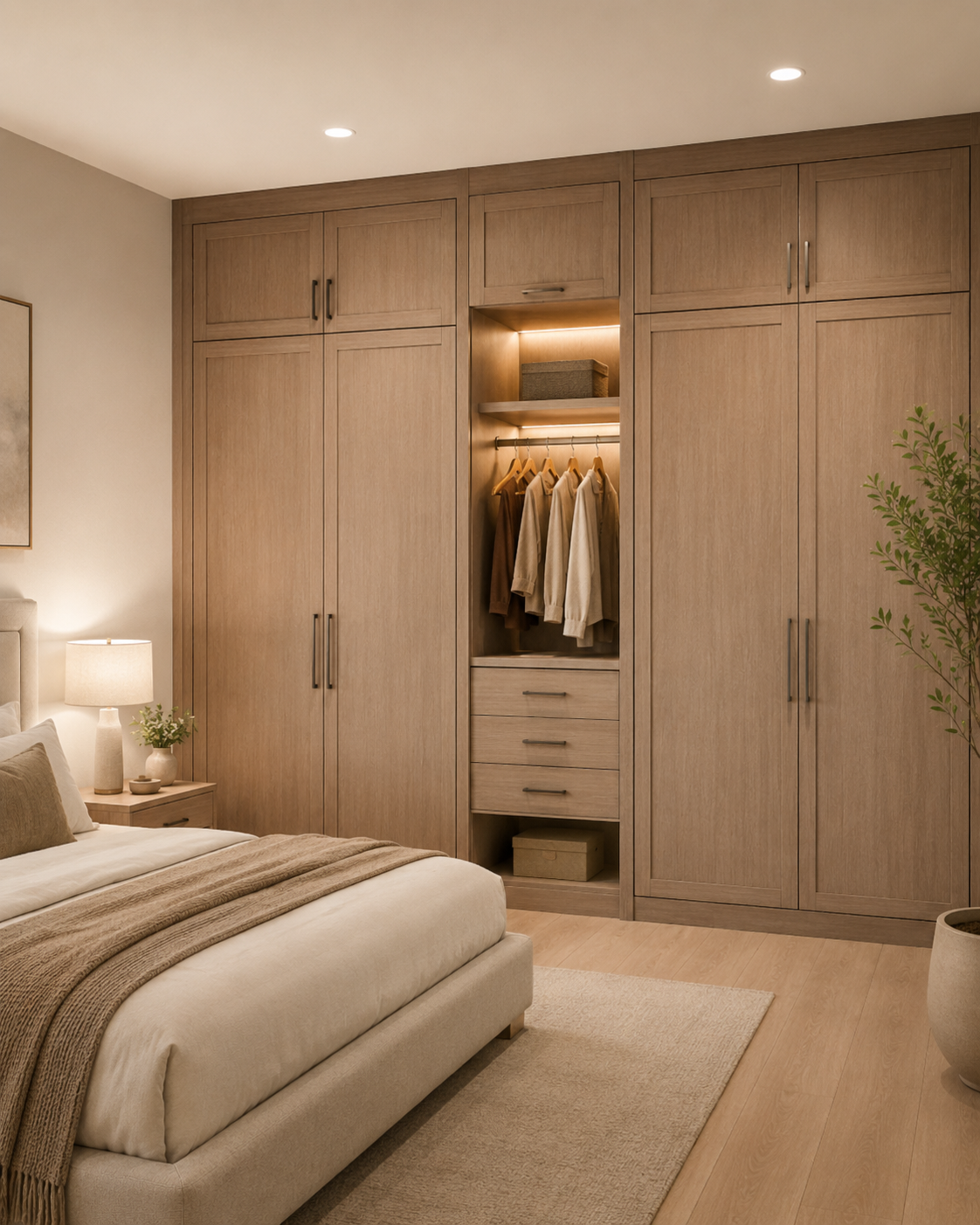 Bedrooms and wardrobes