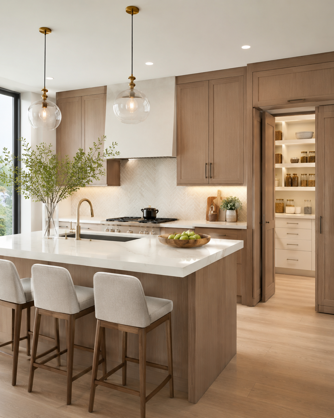 Kitchens and pantries